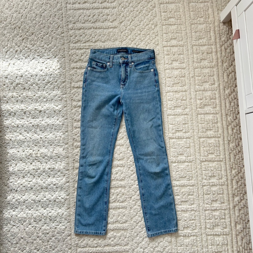Banana Republic High Rise Straight Jeans